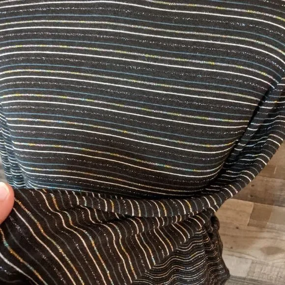 J Crew Metallic Turtleneck XL - Picture 5 of 6